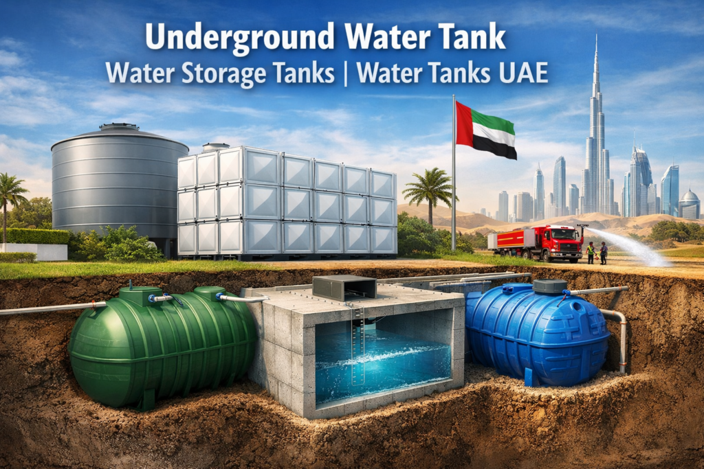 Underground Water Tank | Water Storage Tanks | Water Tanks UAE